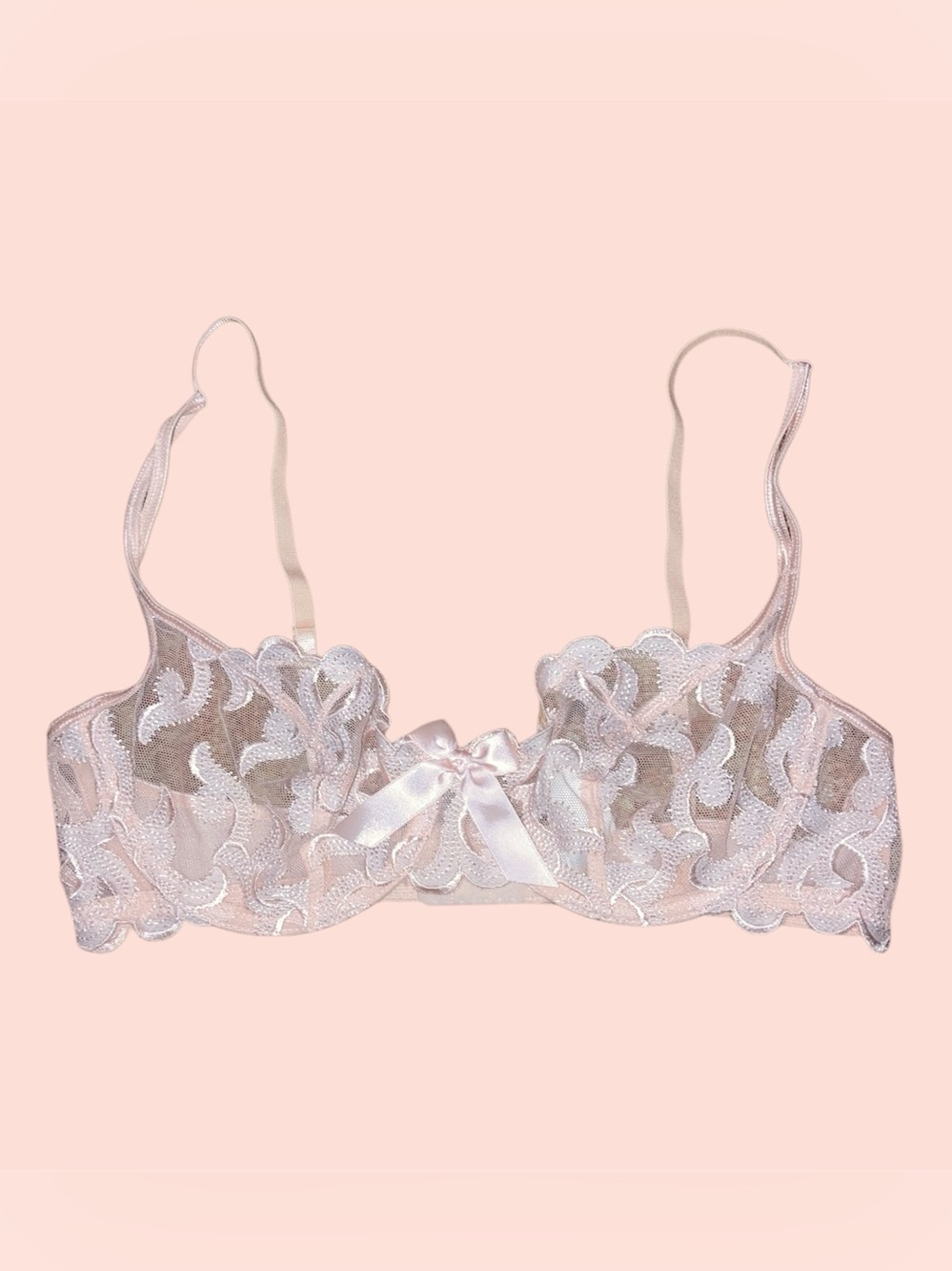 Sheer Pink Bra